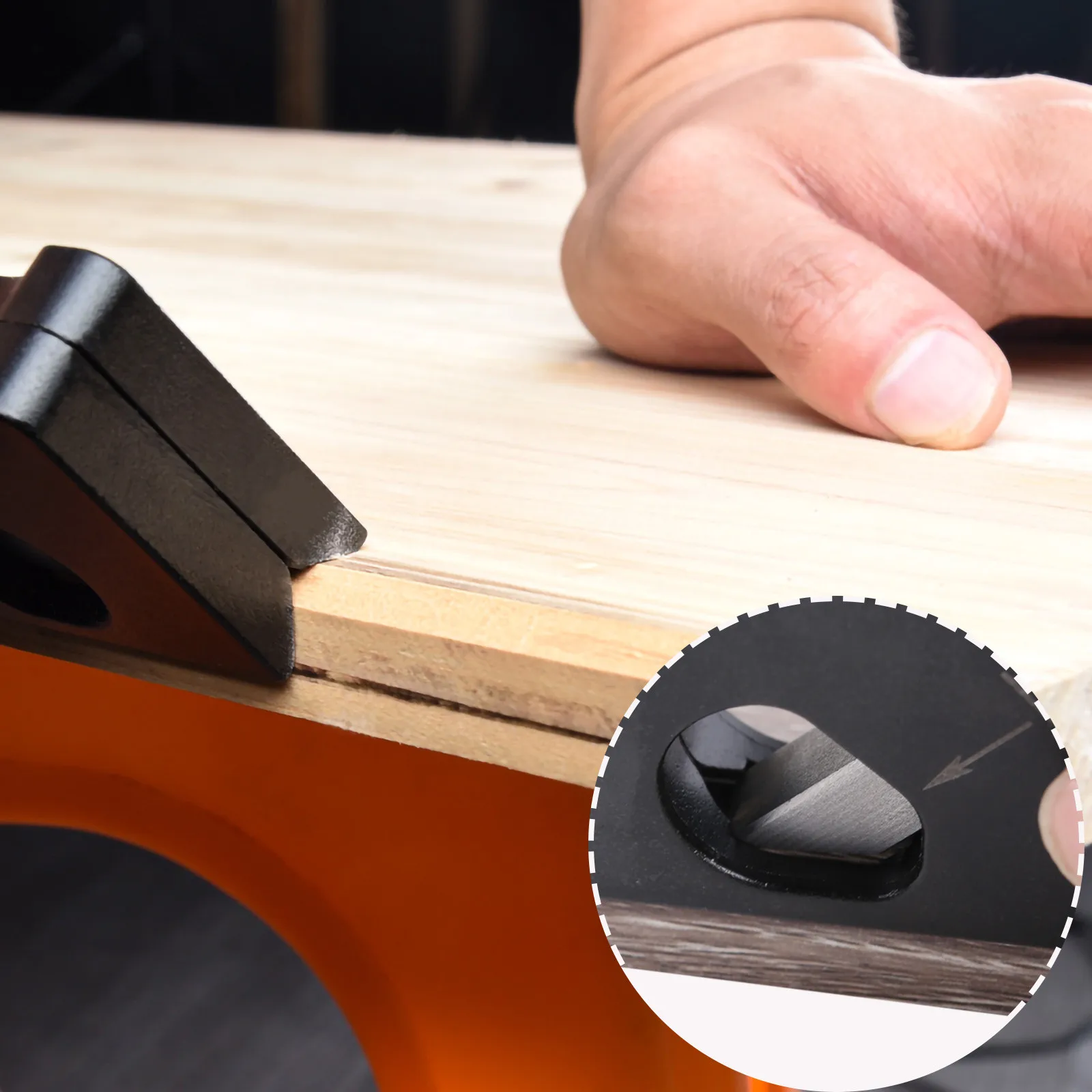 

2ml Woodworking Planer Mini Hand Planer Wood Plane Hand Tool Chamfering Trimming 45 Degree Shaving Planer For Carpenter Supplies