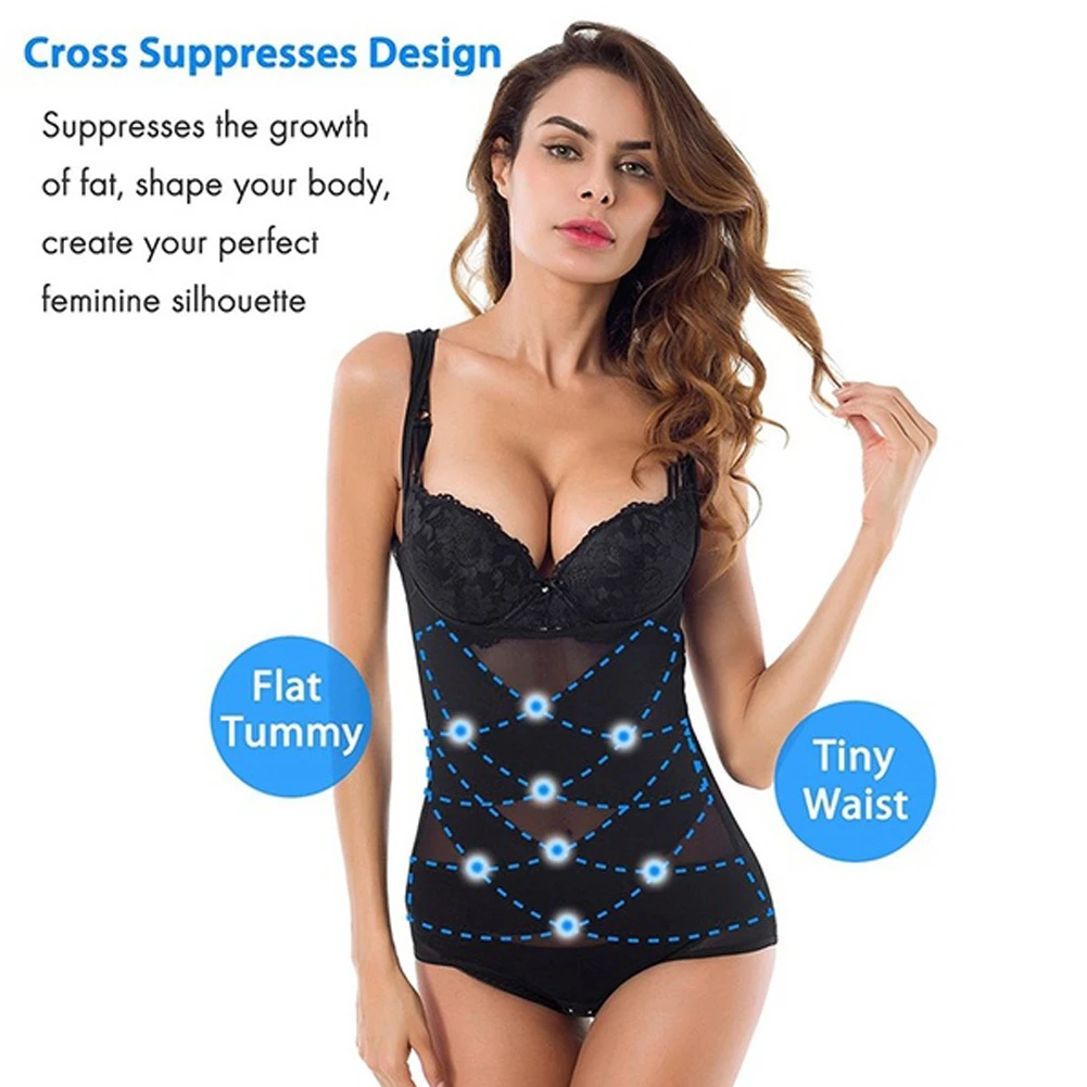 Для женщин тела фиксирующий корсет, корсаж Управление Корректирующее утягивающее белье талии тренер восстановить боди Корректирующее белье
