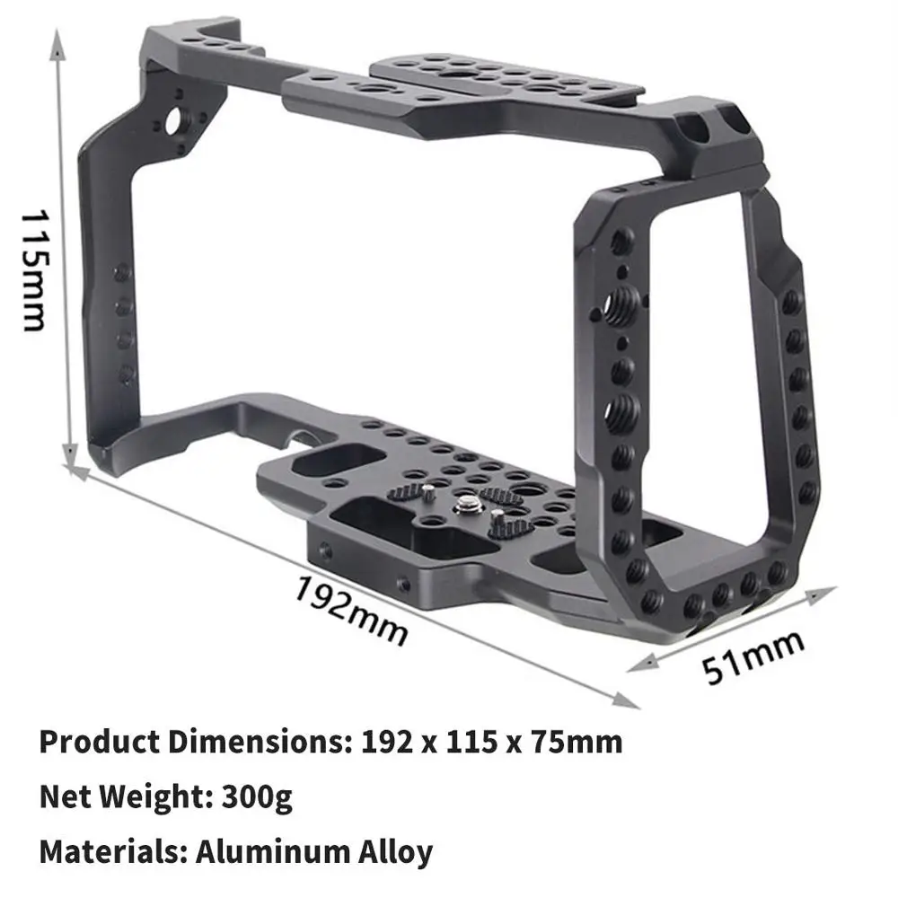 Клетка для видеокамеры BGNing клетка видеофильмов быстросъемная пластина