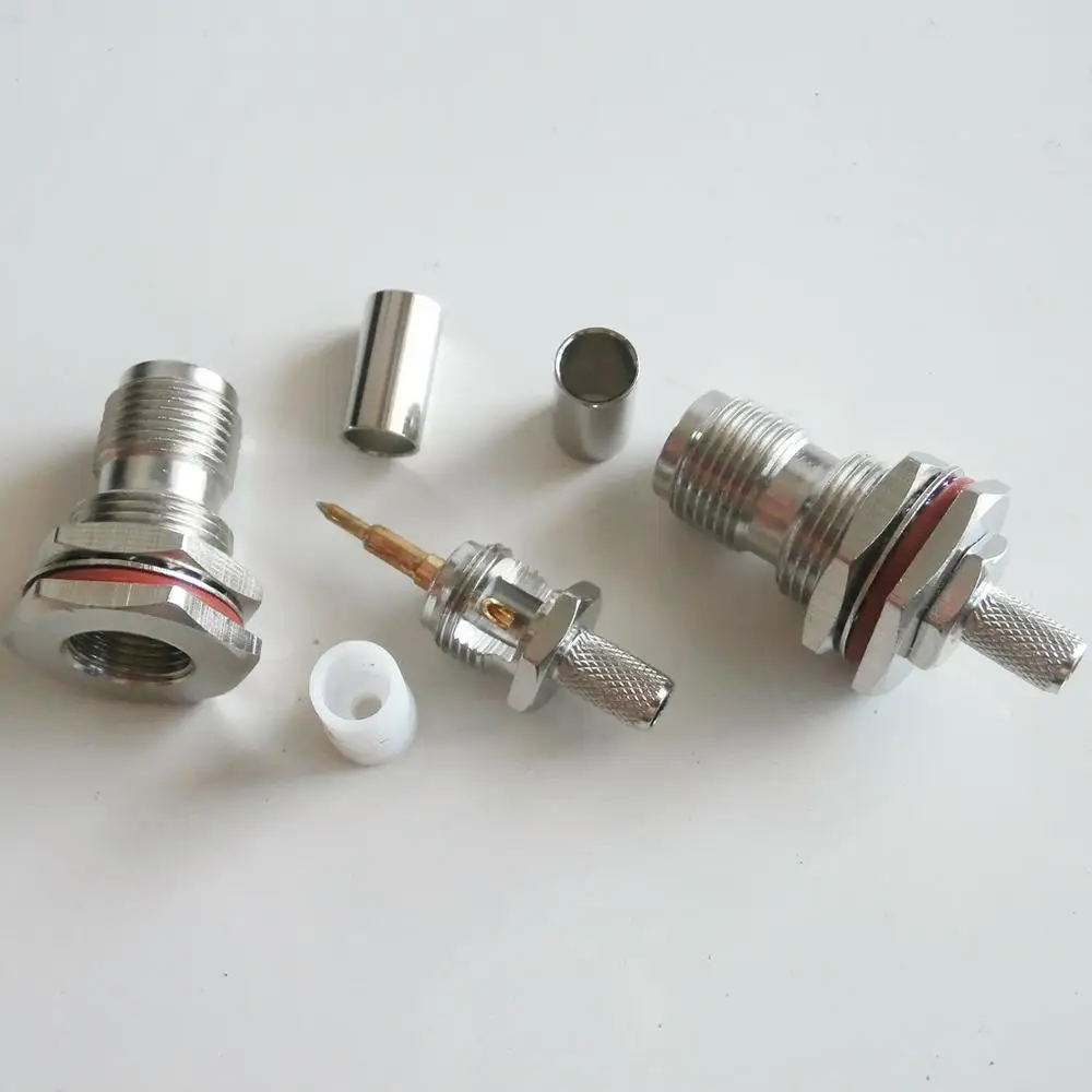 RF коаксиальный разъем RPTNC RP TNC мама с уплотнительным кольцом перегородка панель