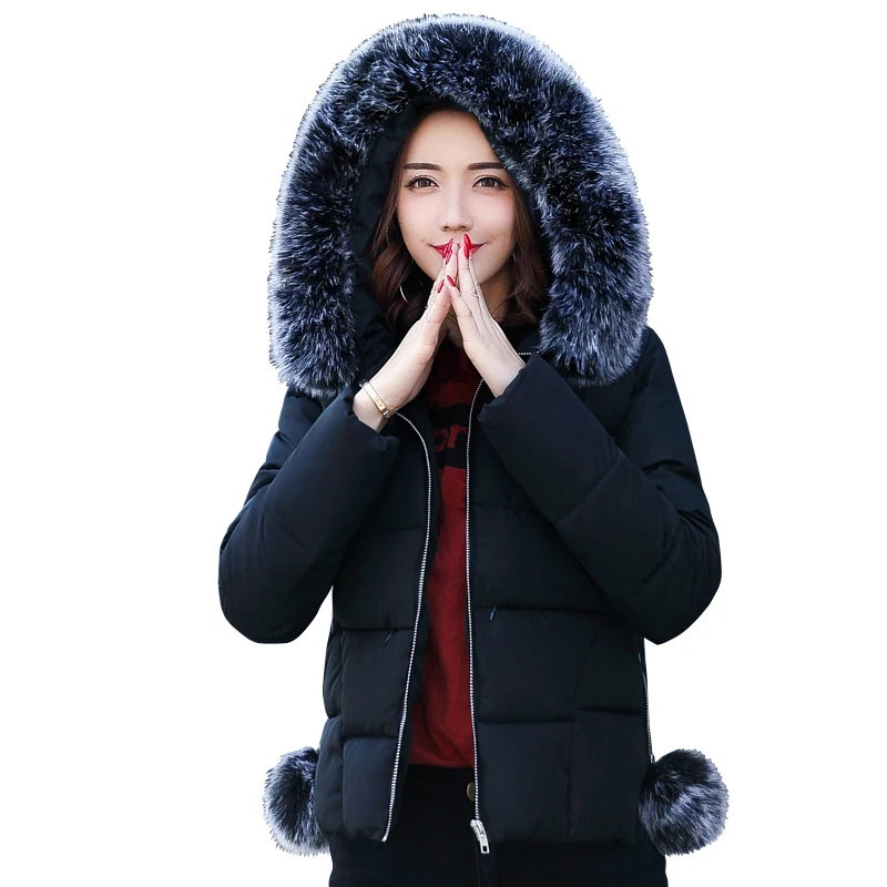 

Nicesnowl Winter 2020 Jacket With Fur collar Warm Hooded Female Women new Winter Coat Long Parka Women Outwear women coat