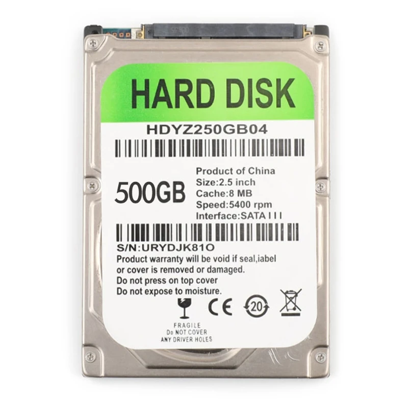 

HDD SATA USB Adapter Cable 80/120/160/250/320/500GB for Laptop Hard Drive Disk W8ED