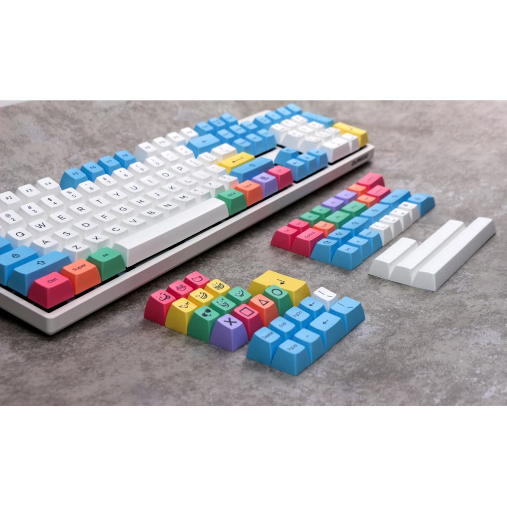 TOFU60 metal case alluminum frame E-white for gh60 mechanical keyboard from KBDFANS TOFU 60%