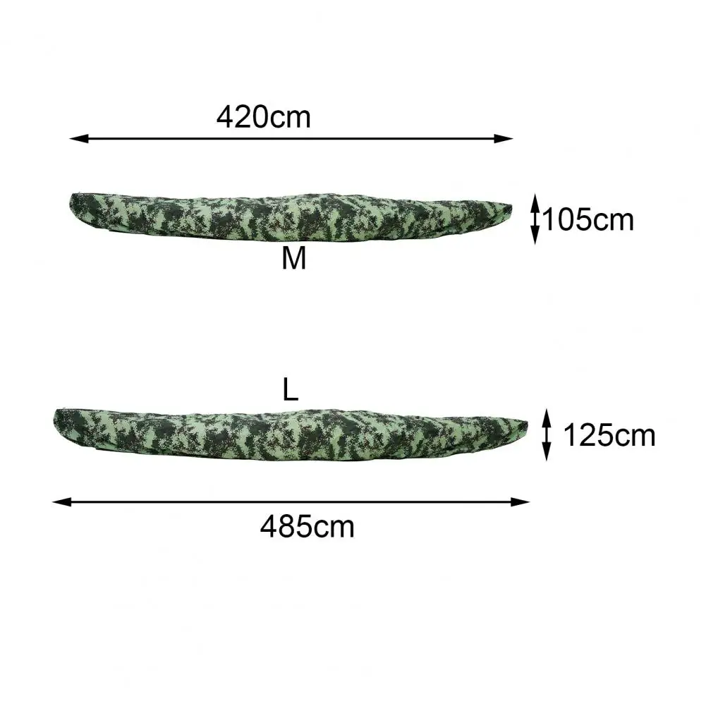 Чехол для байдарки камуфляжная устойчивая к УФ-излучению ткань Оксфорд моющийся