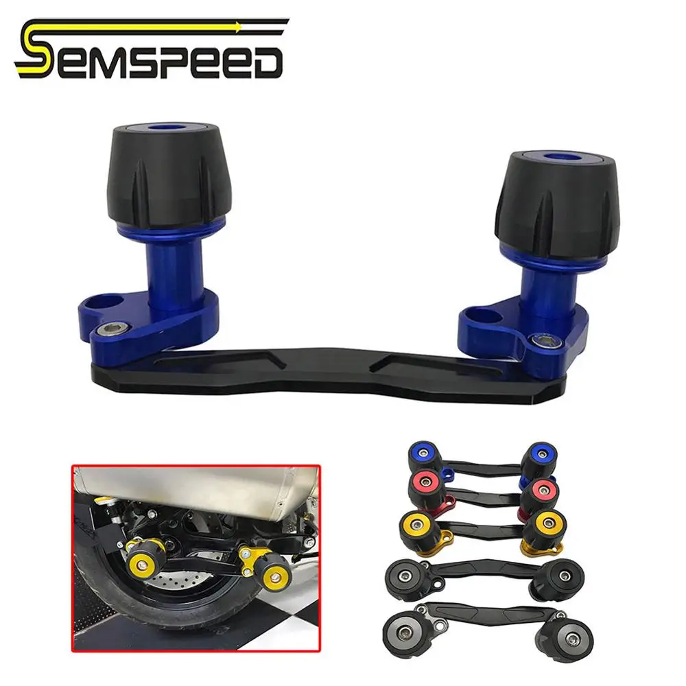 SEMSPEED для Honda Forza125 FORZA300 250 125, слайдер заднего хода для мотоцикла, защитное колесо, краш-колодки, защита для выхлопа
