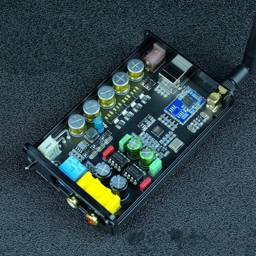 QS 1 ES9018K2M декодер CSR8675 Bluetooth совместимый 5 0 адаптер приема без потерь USB звуковая