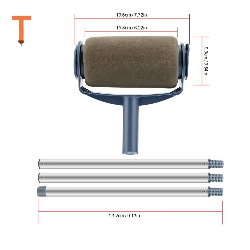 

Home Paint Roller Set Professional Multifunction Paint Brush With Extended Tube Wall Painting Brush Wall Tool Sets