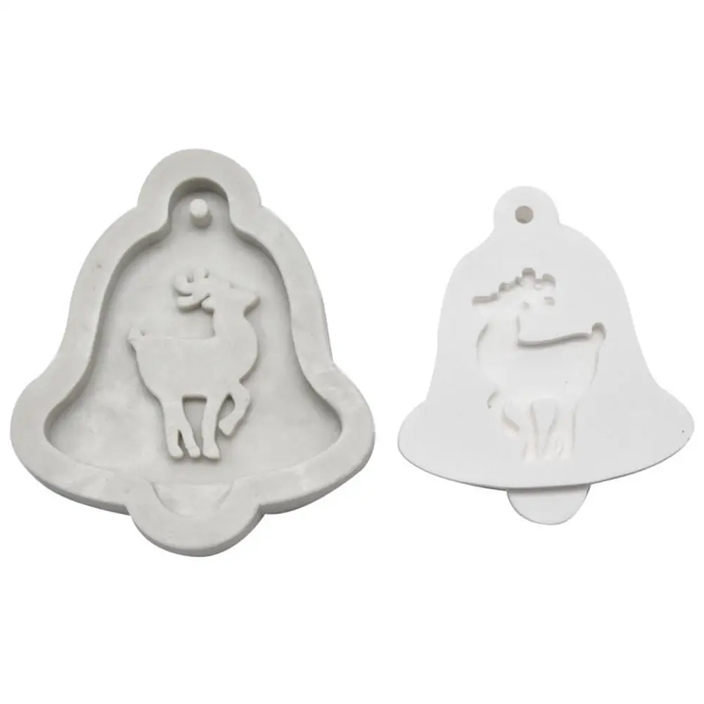 DIY рождественская елка в форме колокольчика Жидкая силиконовая форма