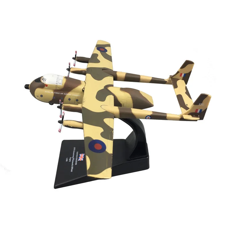 Трёхмерными чертёжами Diecast металлические 1:200 в британском стиле ВВС AW 660 большой