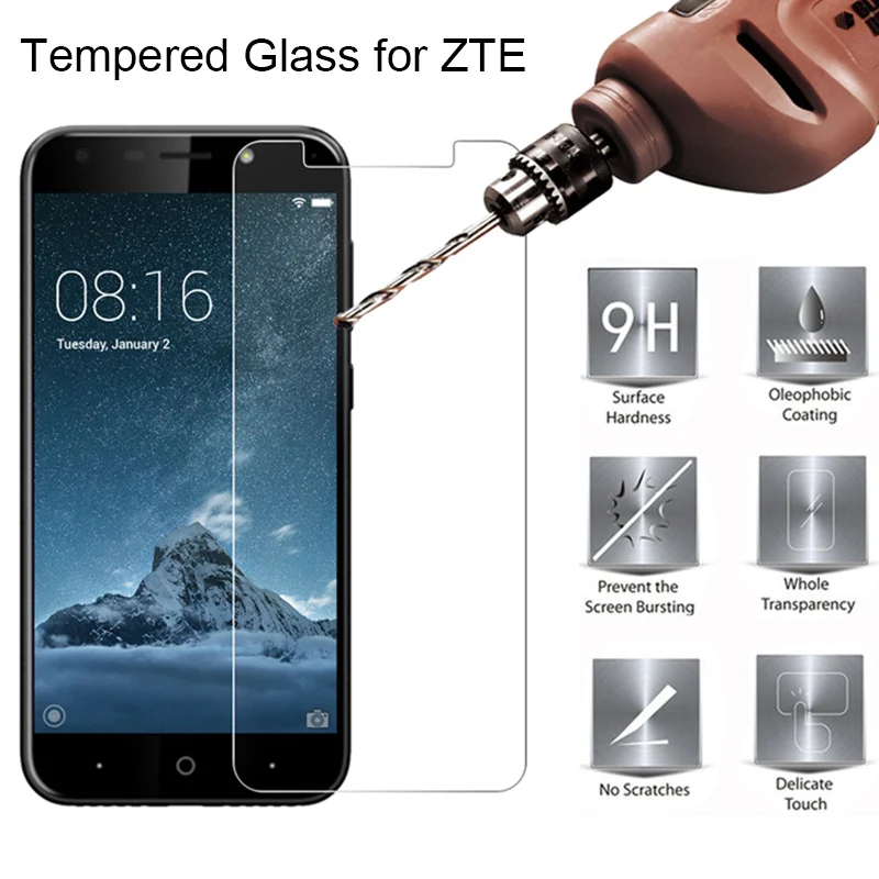 Закаленное стекло 9H HD для zte Blade S6 Plus S7 закаленное Nubia X X3 X5 X7 X9 экранное D2 D6 |
