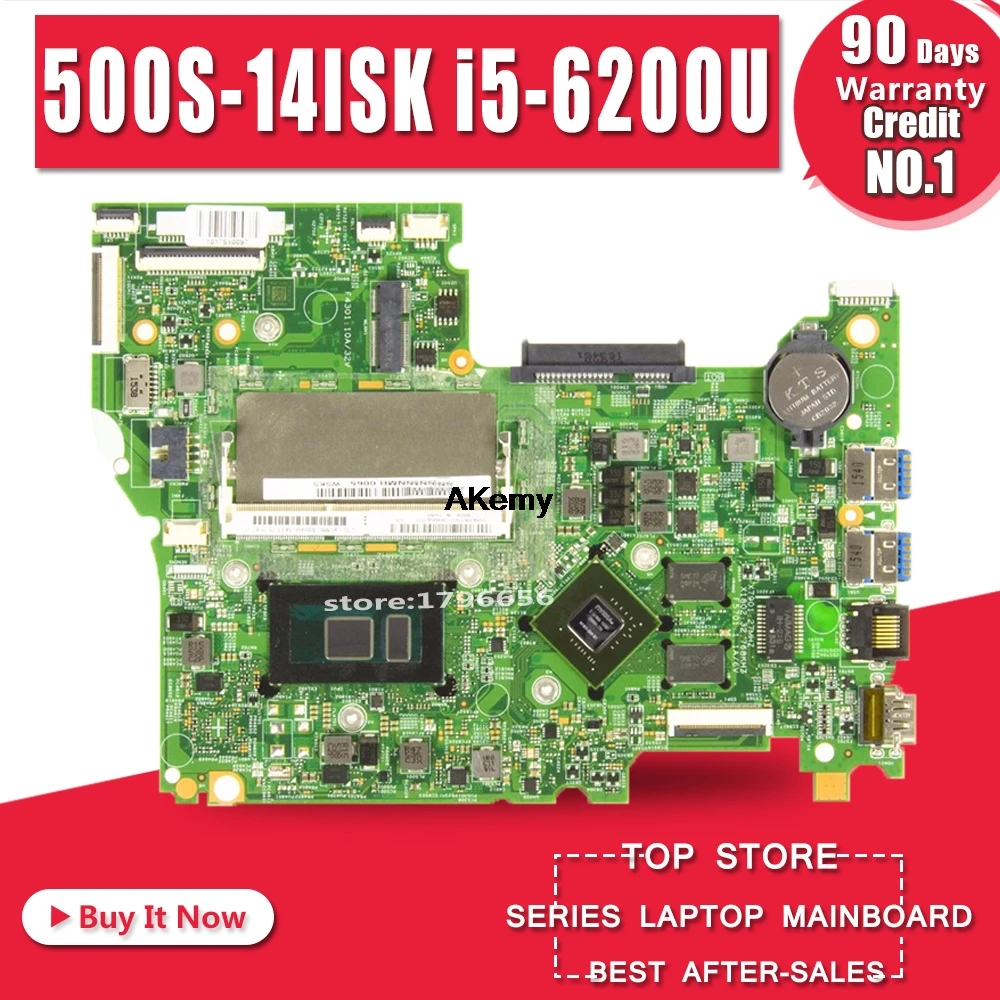 

Материнская плата для ноутбука For Lenovo 500S-14ISK с I5-6200U CPU