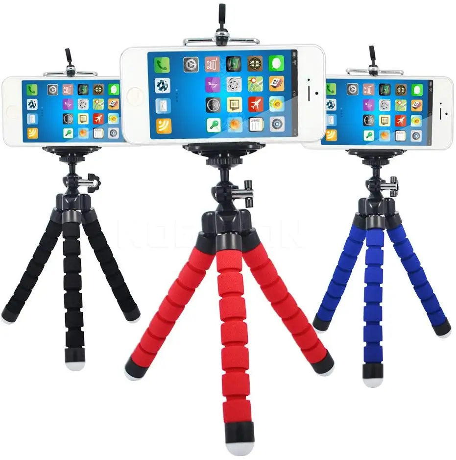 Универсальный автомобильный держатель для телефона гибкий мини-штатив-Осьминог