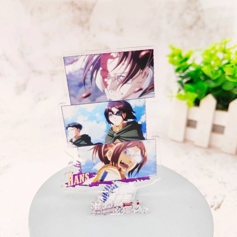 

Attack On Titan Acrylic Stand Model Toys Cosplay Anime Figure Stand Decoration Action Figure Collectible Toys