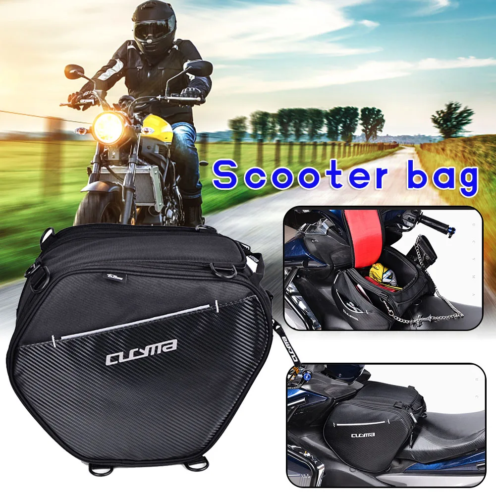 

Scooter Bag Locomotive Soft Bag Knight Storage Bag Motorcycle Bag Motorcycle Saddle Bag Tailbag Car Accessories 2021 Elegance