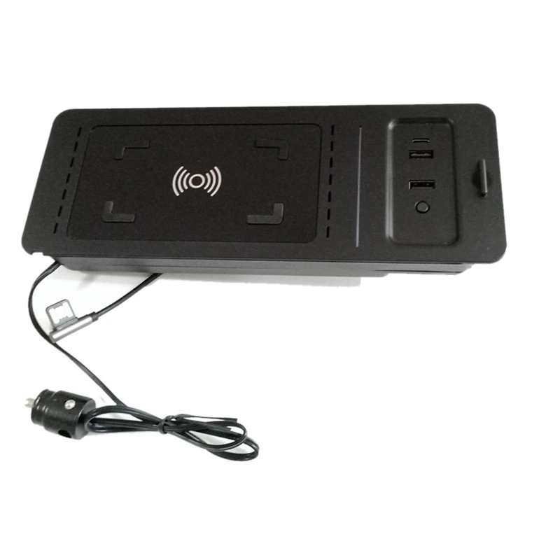 

15W Car Wireless Charger Phone Fast Charging Adapter for Ford Explorer F150 SVT Raptor 2017-2020