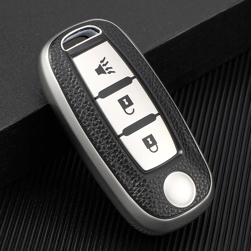 

Car Remote key Case Cover For Venucia D60 D60EV T60 T60EV T70 T90 M50V Smart key Fob Shell Accessories Car-Styling Keychain