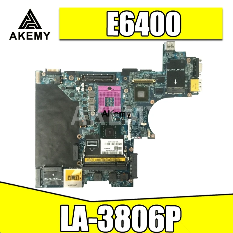 

CN-0K543N JBL01 LA-3806P For DELL Latitude E6400 Laptop Motherboard System Board Nvidia 256MB Mainboard full test