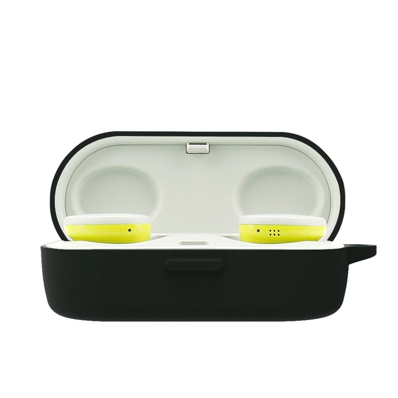 

Washable Silicone Protective Cover Shell Anti-fall Earphone Case for B-ose Sport Earbuds Bluetooth Earphone