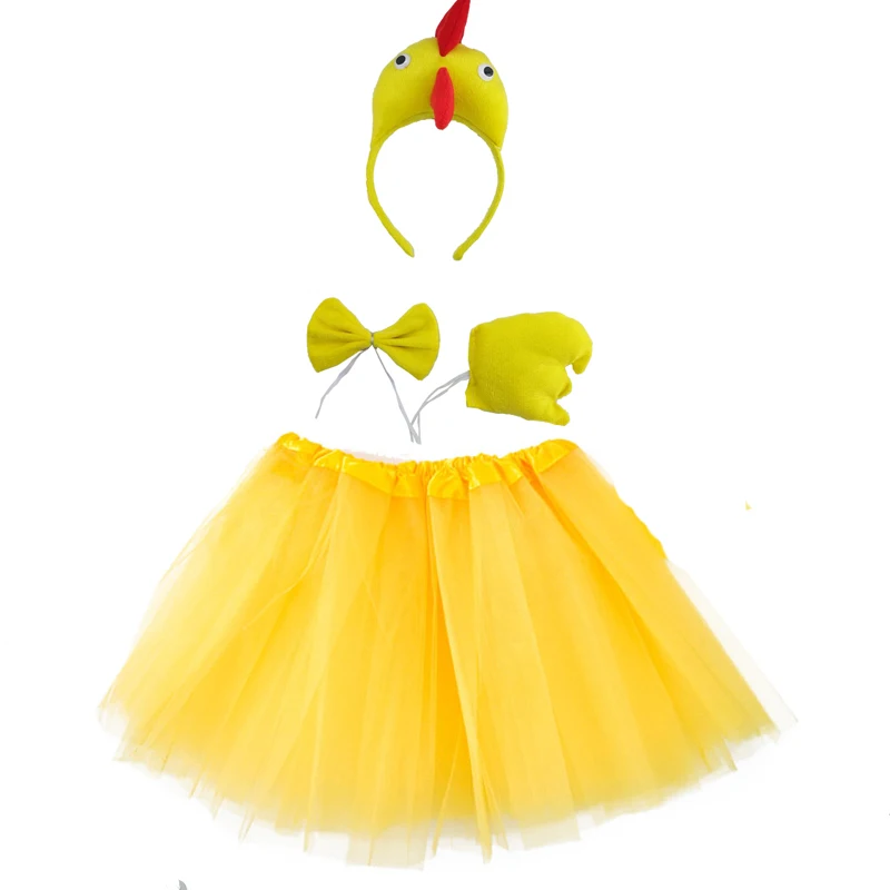 Детская одежда для девочек и мальчиков петух курица утка гусь костюмированной