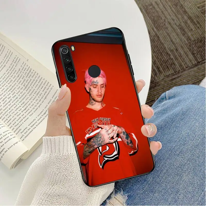 YNDFCNB Lil открытым рэп певец мягкий черный чехол для телефона Redmi note 8Pro 8T 6Pro 6A 9 8 7 7A
