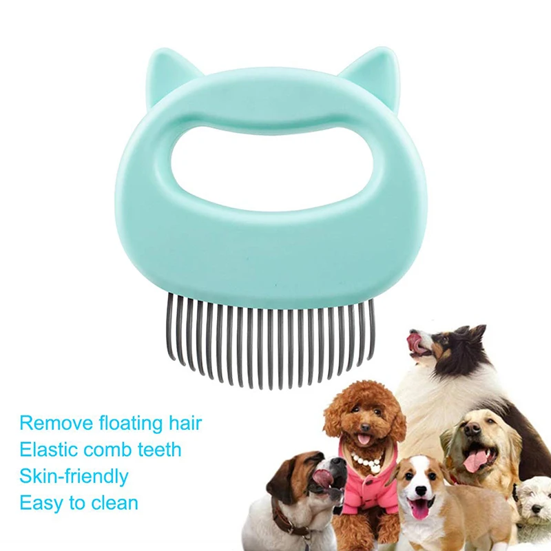 

2 Pcs Cat Dog Comb Pet Grooming Massage Tool,Cat Dog Brush Pet Shell Comb for Removing Matted Tangled Hair