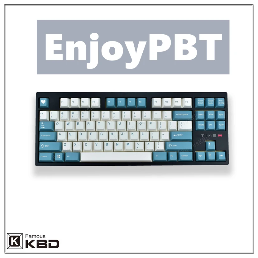 Колпачок для клавиш Enjoypbt 153 клавишный вишневый зеленый белый АБС Непрозрачный