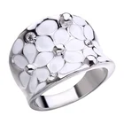 Элегантное темпераментное свадебное украшение Delysia King, модное цветочное кольцо для женщин
