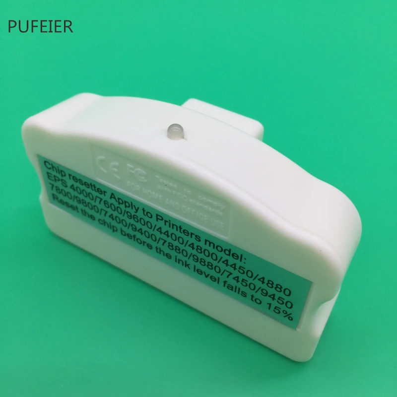 Сброс чипа картриджа с чернилами DX5 для Epson Stylus Pro 4000 7600 9600 4400 4800 4450 4880 7800 9800 7400 9400 7880