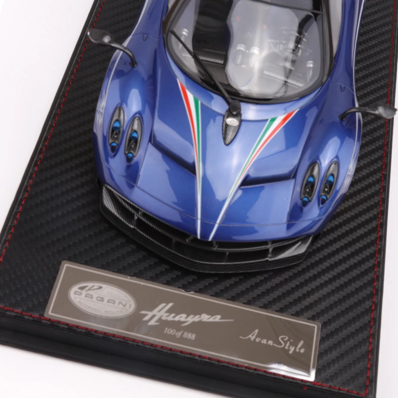 FrontiArt Avan Style 1:18 Prgani Huayra, modelo de coche de carreras de resina, decoraci&oacute;n, Colecci&oacute;n de edici&oacute;n limitada, regalos de Festival de cumplea&ntilde;os-2