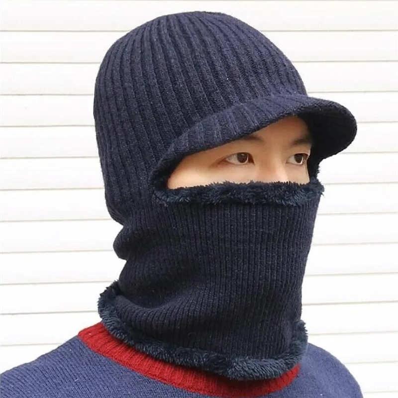 Winter Warm Windproof Hiking Caps Balaclava Ski Bike Full Face Mask Neck Warmer cap Motorcycle Helmet Hat | Спорт и развлечения