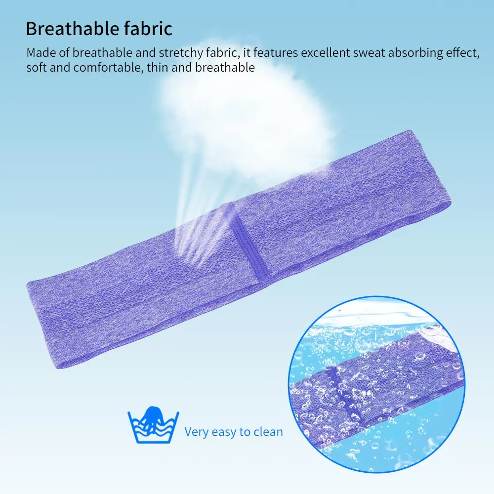 

Yoga sports Hair Band Elastic Yoga Sport Headband Sweatband Football Running basketball Solid Non-slip Breathable Hair Band