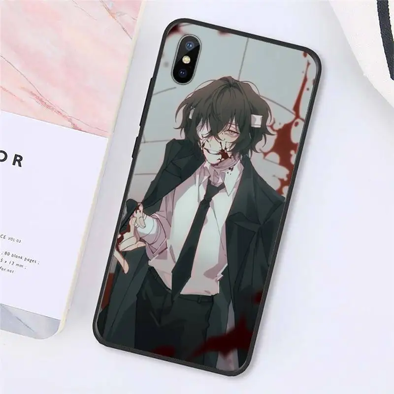 

Bungou Stray Dogs Dazai Osamu Phone Case for iPhone 11 12 pro MINI XS MAX 8 7 6 6S Plus X 5S SE 2020 XR