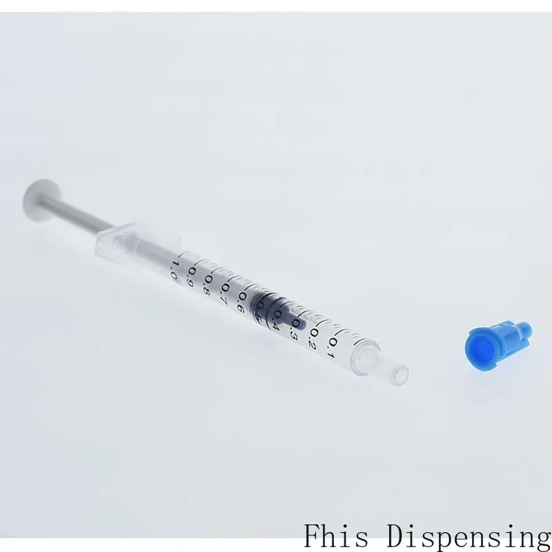 New Dispensing Syringes 1cc 1ml Plastic with Tip Sky Blue Cap Pack of 10 | Обустройство дома