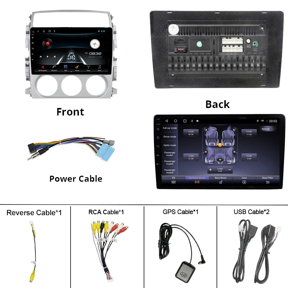 

2DIN Android 10 Car Radio For Suzuki LIANA 2005-2013 Car Multimedia Video Player With 2.5D Touch Screen 2din DVD Player Carplay