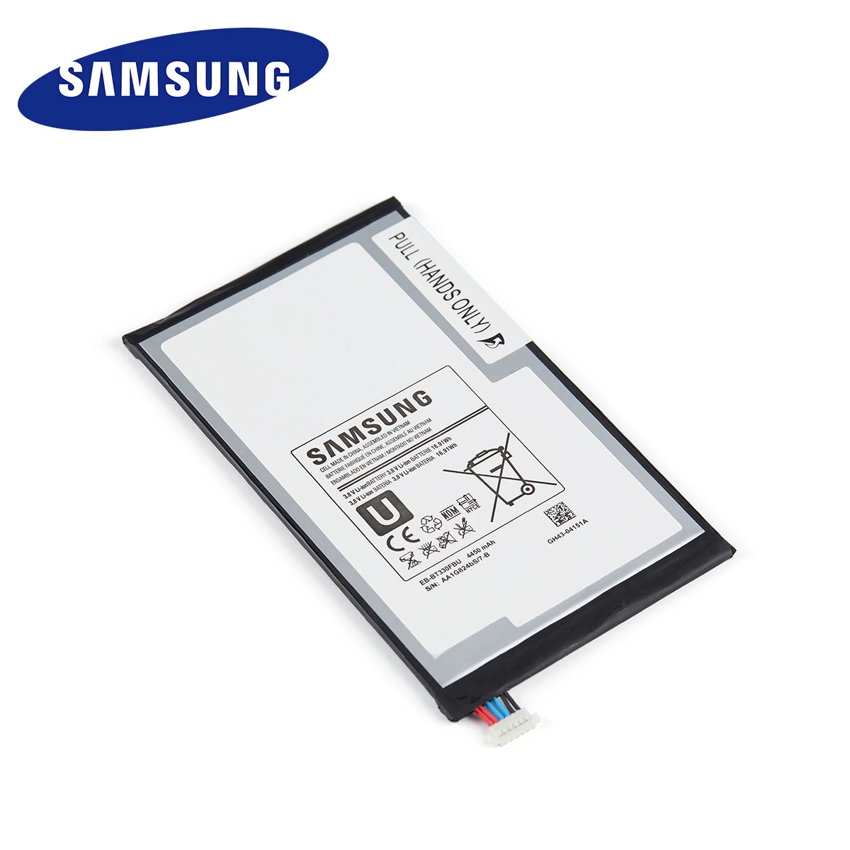 SAMSUNG-EB-BT330FBU original para tableta Samsung Galaxy Tab 4, 4450mAh, T330, T331, T335, EB-BT330FBE, SM-T330, T337, 8,0-1