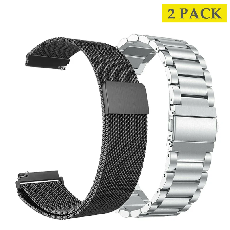 pack D OULUCCI для amazfit ремешок Bip 20 мм 22 мм сменный ремешок для часов Amazfit GTR 47 мм ремешок для huawei Watch GT GT2 ремешок для часов - Цвет: pack D