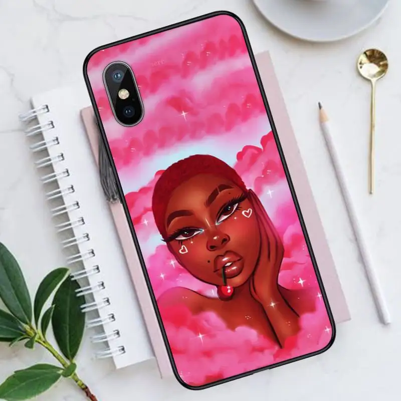 

Magic Melanin Poppin Phone Case for iPhone 11 12 mini pro XS MAX 8 7 6 6S Plus X 5S SE 2020 XR