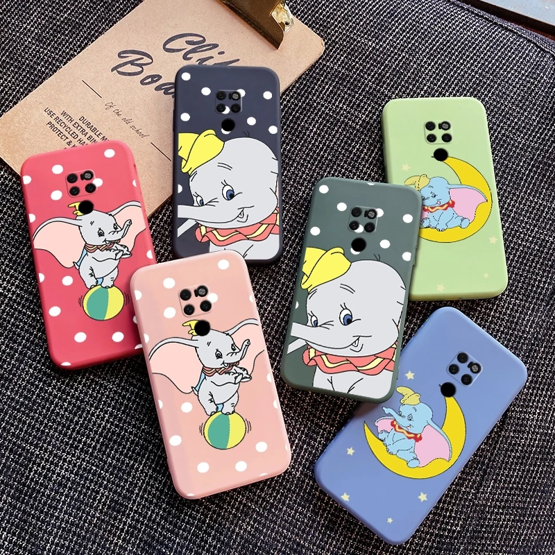 

For Huawei Mate 9 Mate 10 Mate 10 Pro 10 Lite Mate 20 20 Pro Mate 20X 20 Lite Case with Cute elephant pattern silica gel casing