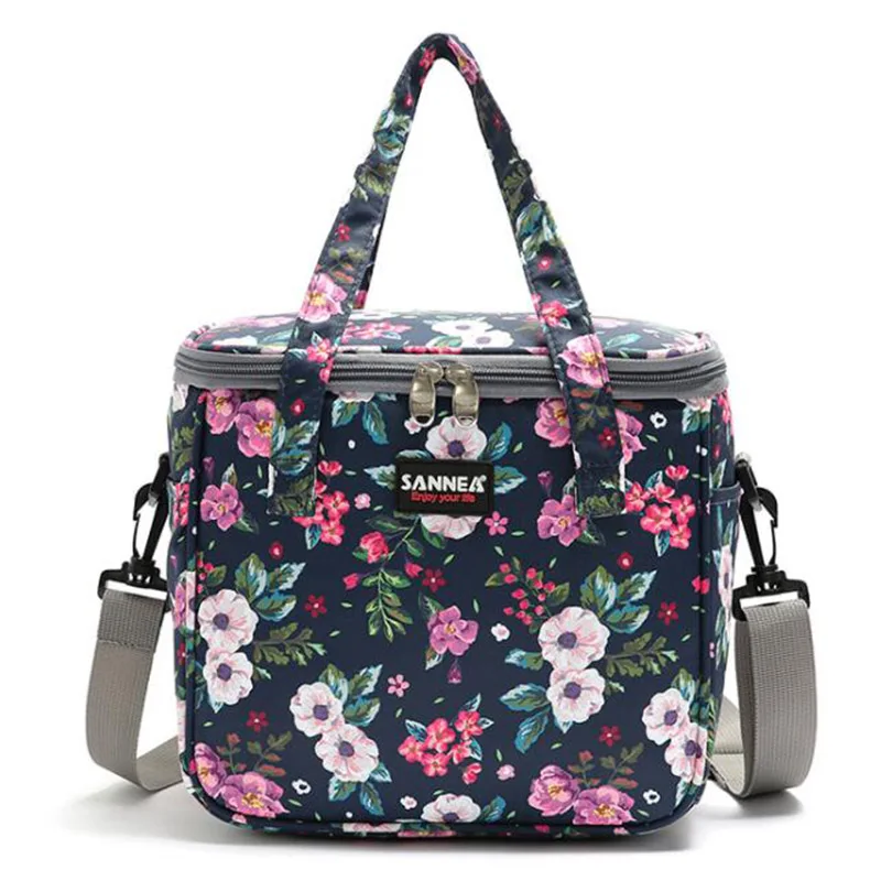 7L водонепроницаемая сумка холодильник с принтом термо обед пикник ящик