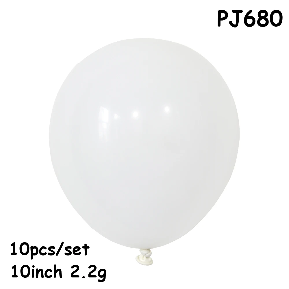 PJ680 Конфетти воздушные шары прозрачные латексные шары для украшения свадьбы с днем рождения Детские вечерние украшения - Цвет: PJ680