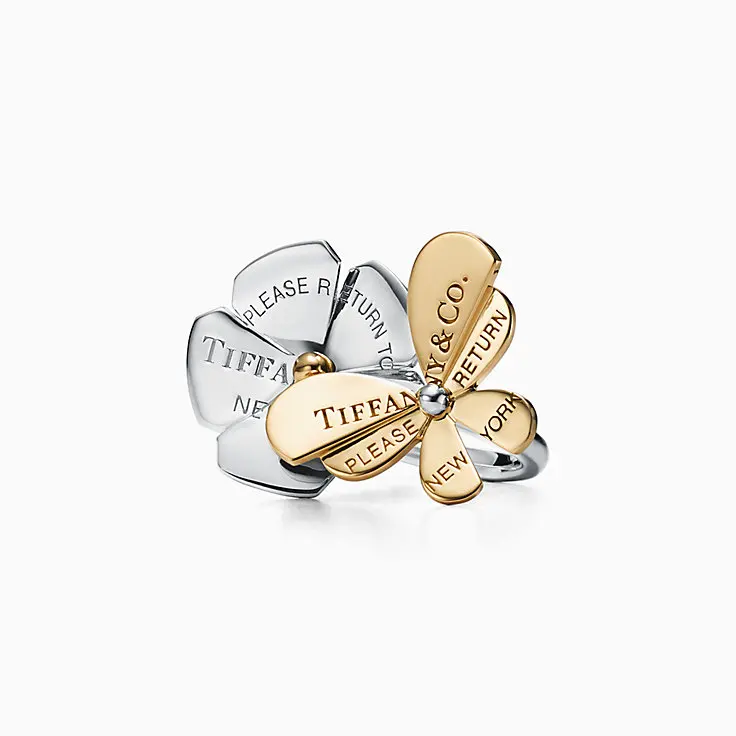 

Rings for women butterfly flower ring sterling silver 925 elegant and charming jewelry birthday gift