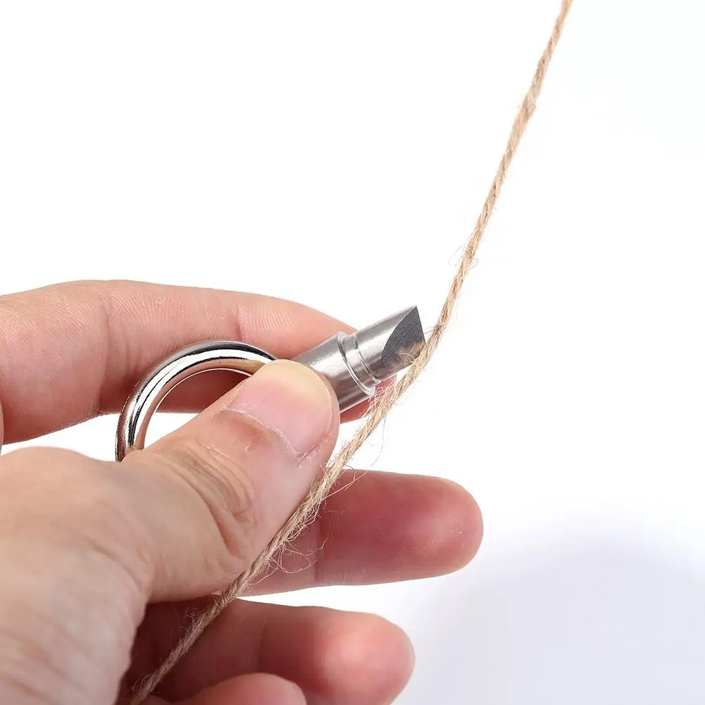 

Многофункциональный портативный мини-инструмент для повседневного использования, кольцо для ключей из нержавеющей стали, компактный и пор...