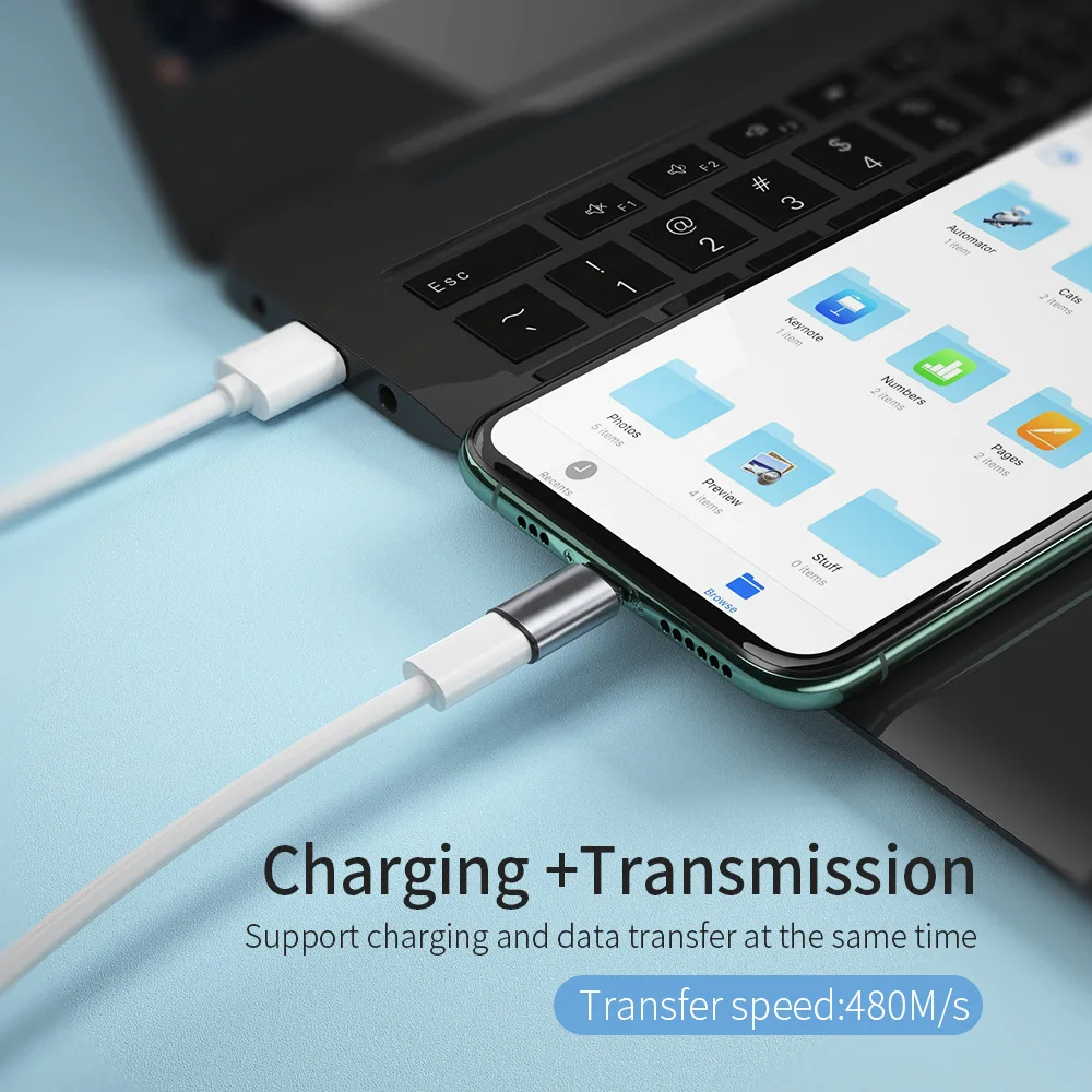 Магнитный адаптер USB Type C для Samsung Galaxy Note 20 мама в Micro папа|Переходники и адаптеры| |