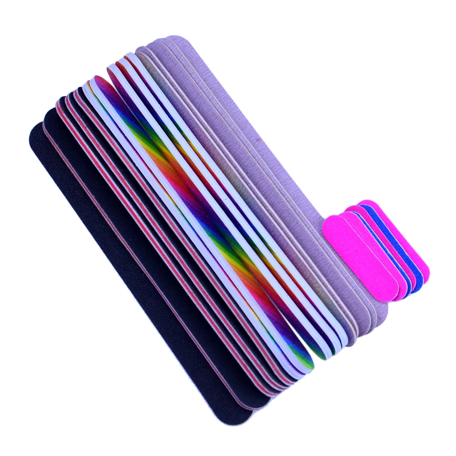 Высокое качество 5 шт./лот пилочка для ногтей буферный блок деревянные пилки