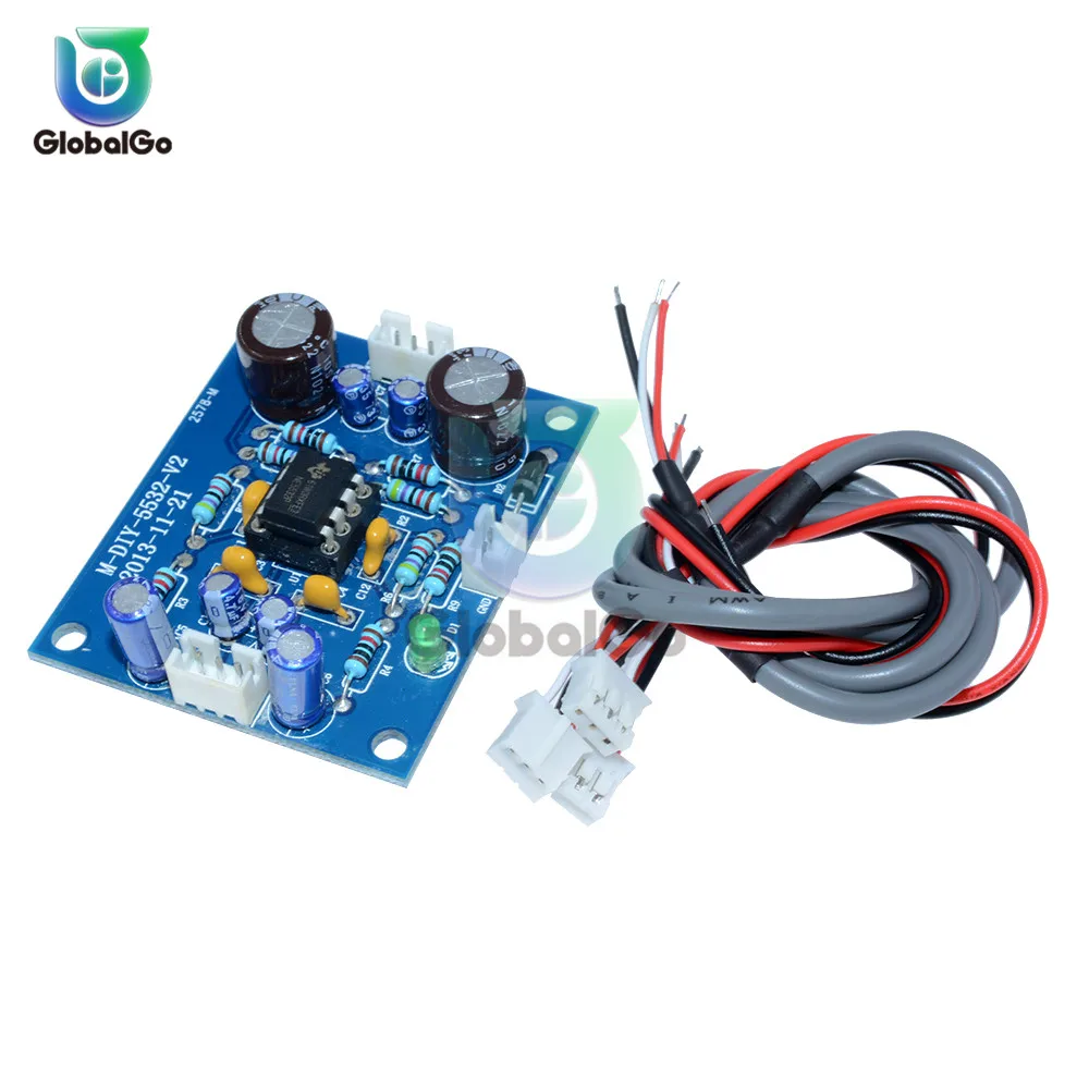 NE5532 OP AMP стерео усилитель доска Аудио Hi Fi модуль усилителя громкоговорителя