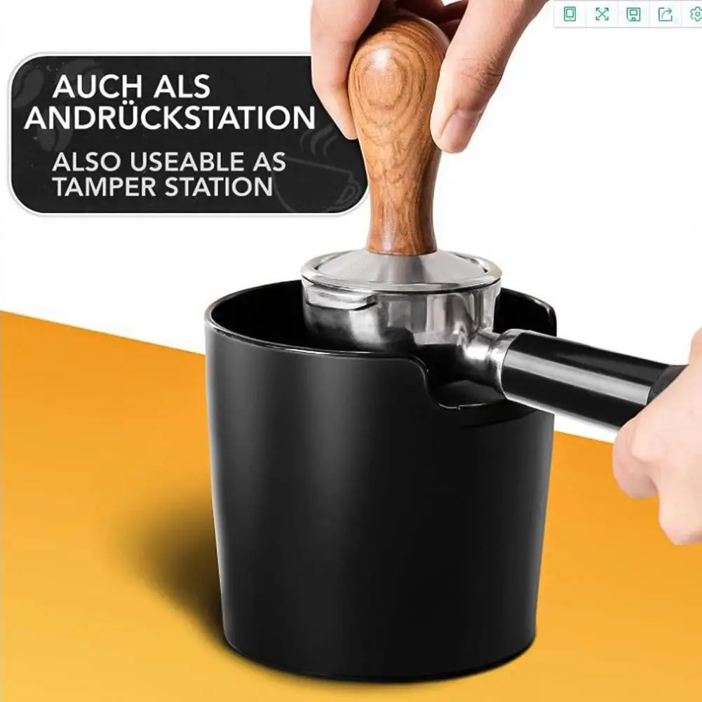 Koffie Kloppen Doos Shock-Absorberend Met Verwijderbare Klop Bar Barista Accessoire Keuken Accessoires Coffeeware Koffie Kloppen Doos Shock-Absorberend Met Verwijderbare Klop Bar Barista Accessoire Keuken Accessoires Coffeeware