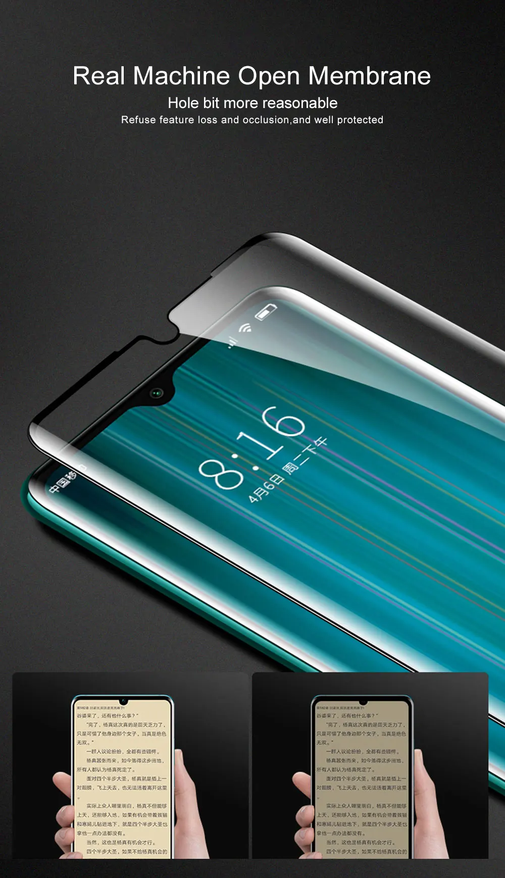 Hacrin для Xiaomi Redmi Note 8 Pro, закаленное стекло HD, прозрачное, против царапин, полное покрытие, стеклянная пленка для Redmi Note 8, защита экрана