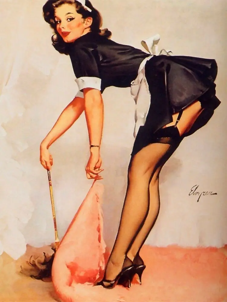 

Gil Elvgren Pin Up sexy .RETRO METAL TIN SIGN POSTER WALL PLAQUE