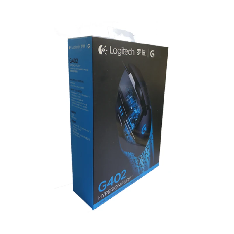 Игровая мышь Logitech G402 Hyperion Fury FPS с 8 программируемыми кнопками и высокоскоростным