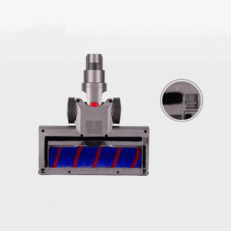 

Absolute Fluffy Soft Roller Head for Dyson V7 V8 V10 V11 Vacuum Cleaner Quick Release Electric Floor Head with Led Light